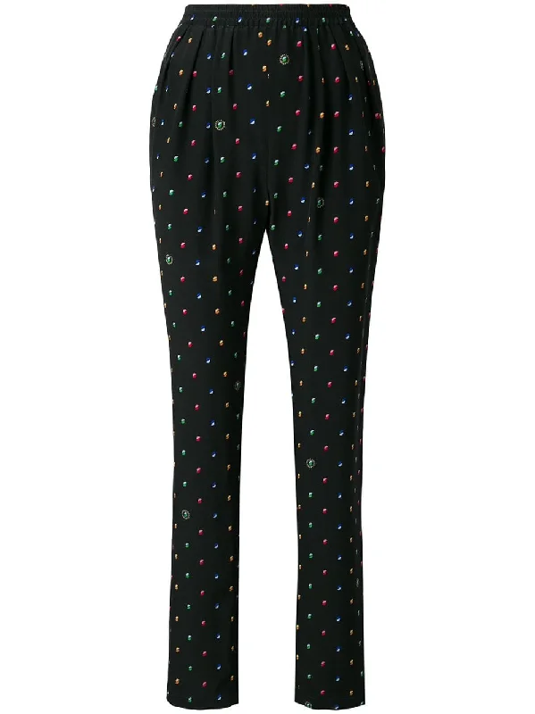 all-over print trousers Trousers Canvas Durable