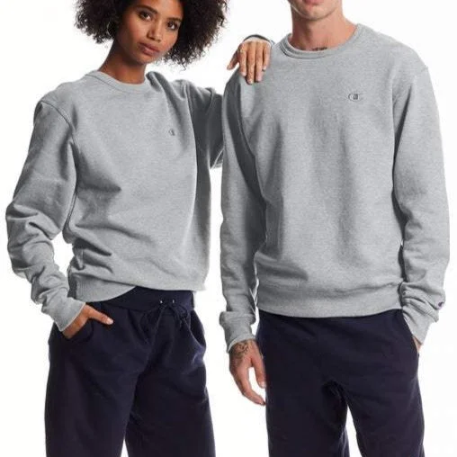 Men's Powerblend® Fleece Pullover Crew Wide Sleeve Pullover