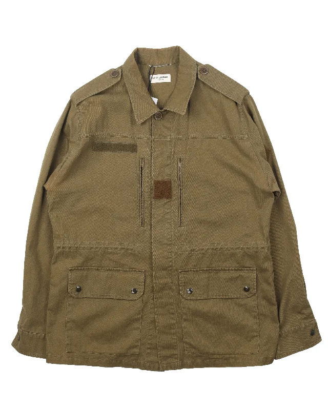 Twill Field Jacket (2015) Wool Jacket Cashmere Jacket Tweed Jacket