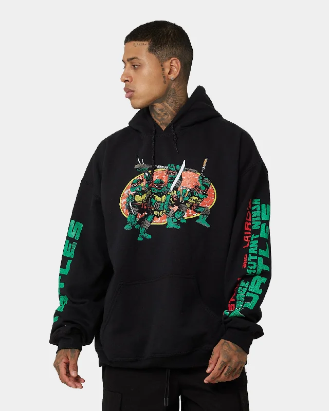 American Thrift X Teenage Mutant Ninja Turtles OG Ninja Turtle Hoodie Black Hoodie Sweatshirt Pullover American Thrift X Teenage Mutant Ninja Turtles OG Ninja Turtle Hoodie Black Hoodie Sweatshirt Pullover