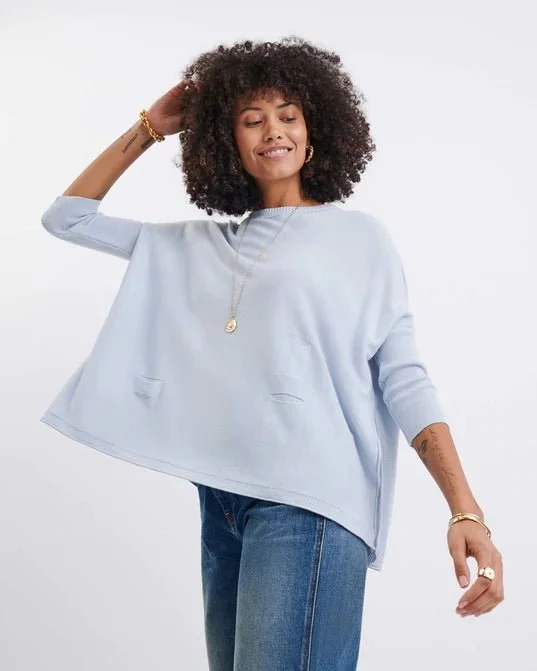 Catalina Sky Sweater by Mer Sea Stylish Fashionable Trendy