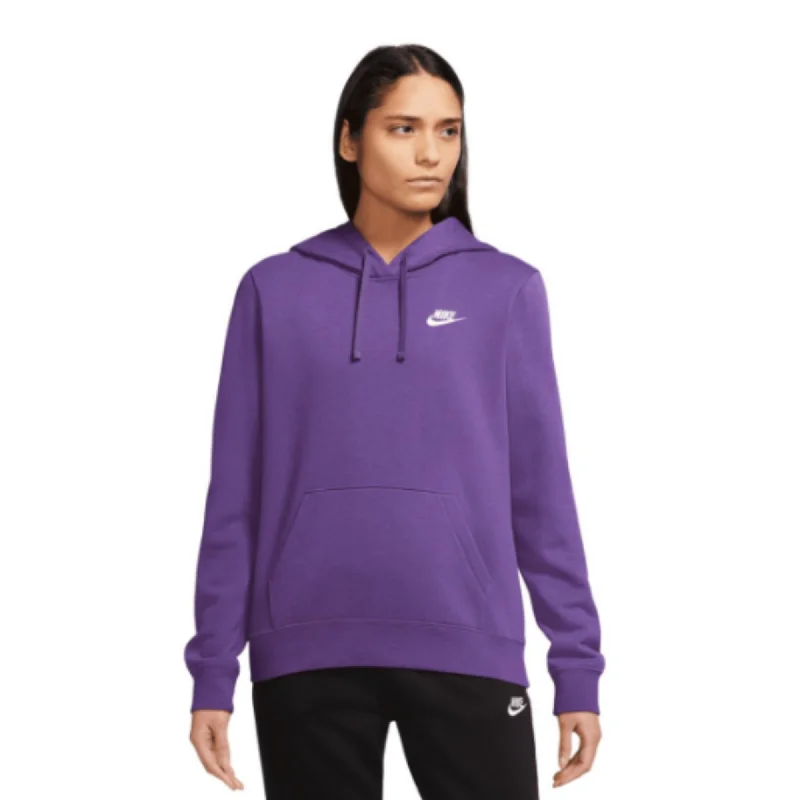 Women's Nike Sportswear Club Fleece Pullover Hoodie Hoodie with Gradient Ombre Colorful