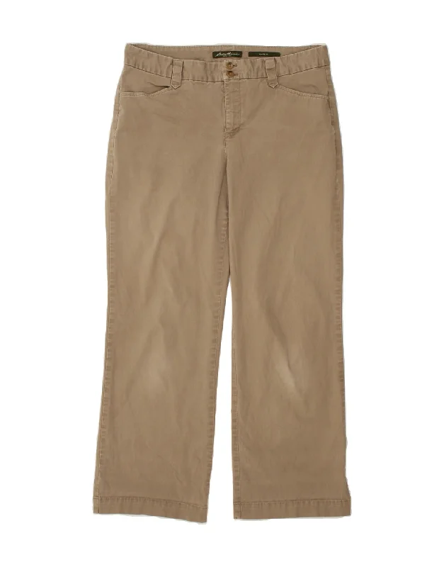 EDDIE BAUER Womens Blakely Fit Casual Trousers US 12 Large W34 L27 Beige Trousers Pleated Formal EDDIE BAUER Womens Blakely Fit Casual Trousers US 12 Large W34 L27 Beige Trousers Pleated Formal