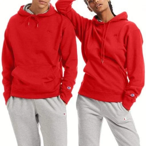 Men's Powerblend® Fleece Pullover Hoodie Asymmetrical Neck Pullover