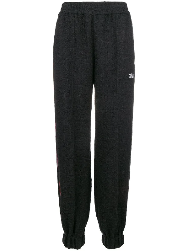 bouclé relaxed trousers Trousers Trousers Formal