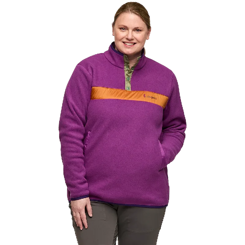 Women's Teca Fleece Pullover Long Sleeve Pullover