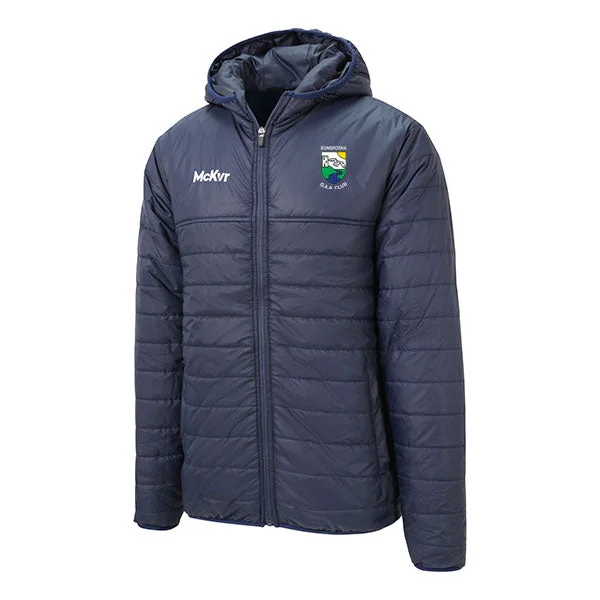 Mc Keever Bunbrosna GAA Core 22 Puffa Jacket - Adult - Navy Satin Jacket Silk Jacket Chiffon Jacket