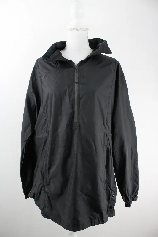 Vintage Rain Jacket (L) Welt Pockets Slit Pockets Flap Pockets