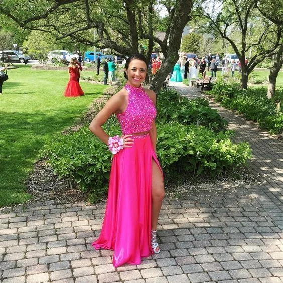 Sexy Prom Dress, Charming Prom Dress,Two Piece Prom Dresses   cg14669