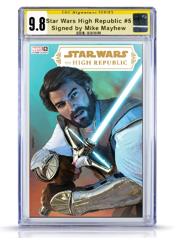 Star Wars High Republic #5 Mike Mayhew CGC Signature Series 9.8 Trade Dress