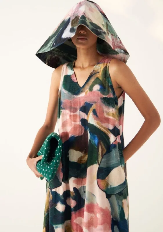 Moonbloom A-line Dress