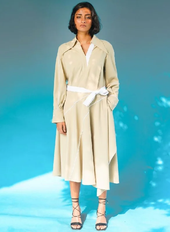 Composition Suit Dress