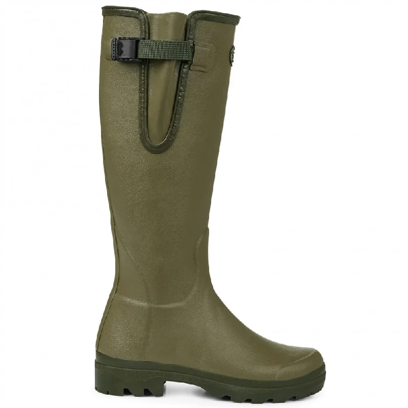 Le Chameau Ladies Vierzon Jersey Lined Wellies Boutique Jersey Tee