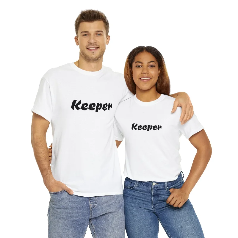 Keeper Unisex T-Shirt Polka Dot Checkered Tartan