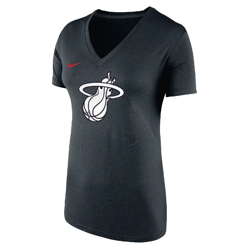 Nike HEAT Culture V-Neck Women's Tee Zippered Front Buttoned Front Snap Front