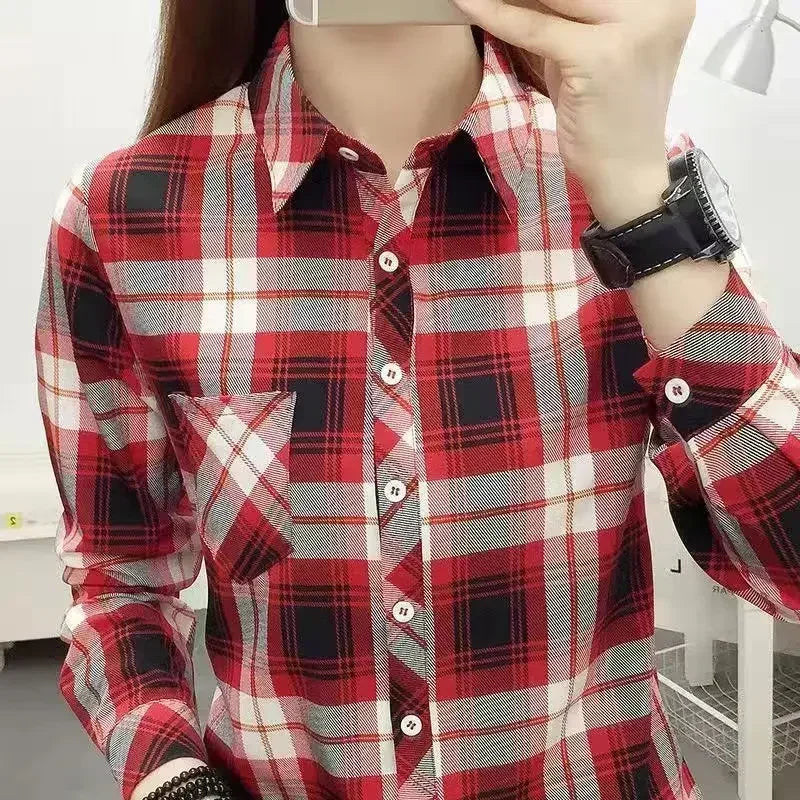 Red Plaid shirt