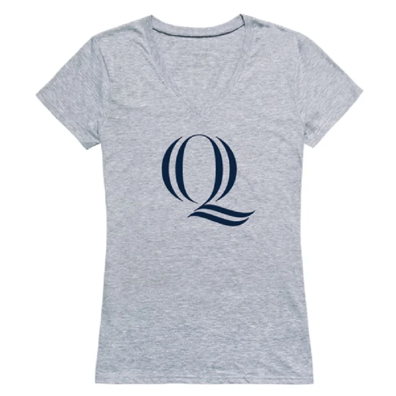 Quinnipac Bobcats Womens Seal T-Shirt Casual Formal Business