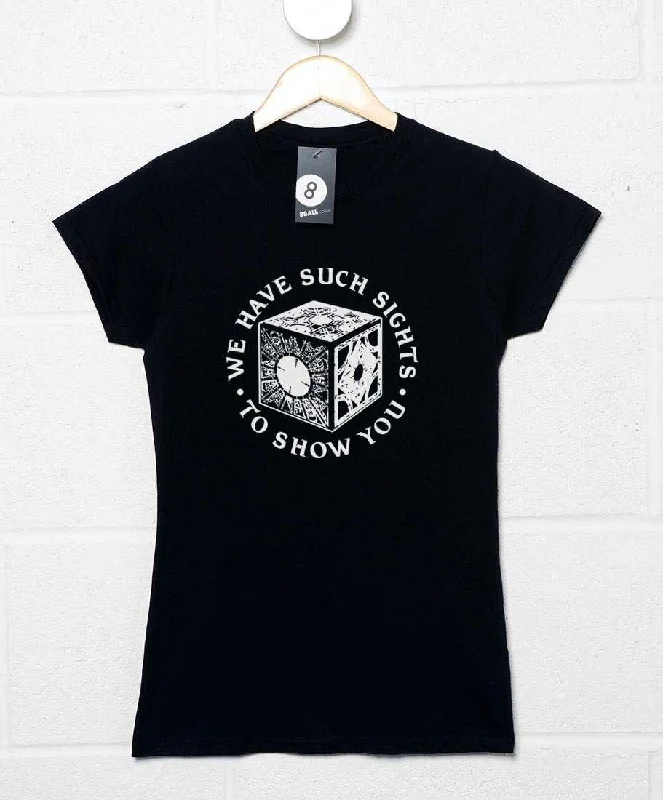 We Have Such Sights To Show You Womens Style T-Shirt Front Pockets Side Pockets Patch Pockets