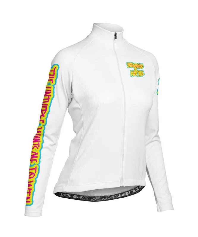 W. PELOTON THERMAL JERSEY - IMAGINARY COLLECTIVE Fashion Jersey Blouse