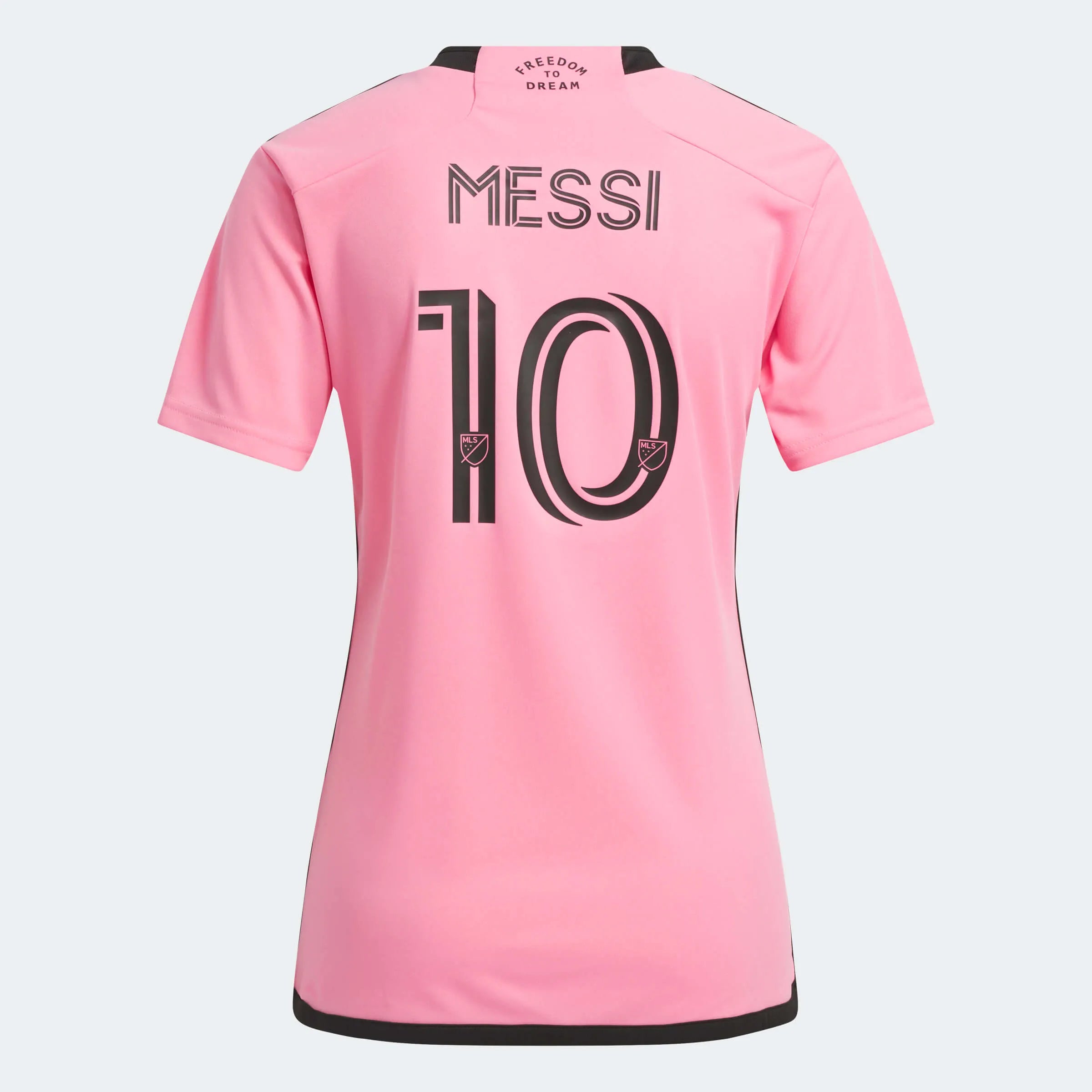 adidas 2024-25 Inter Miami Women's Messi #10 Stadium Home Jersey Eco-Friendly Jersey Tee