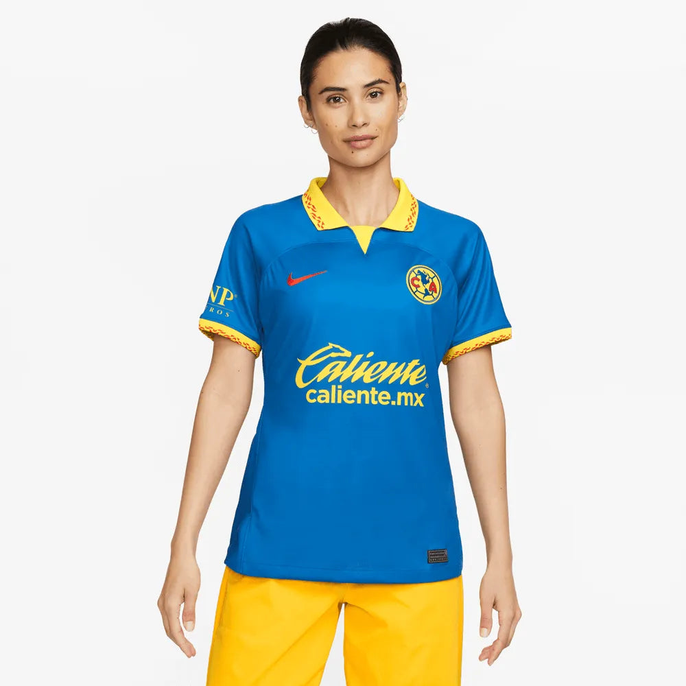 Nike 2023-24 Club America Women's Stadium Away Jersey Pastel Jersey Tee