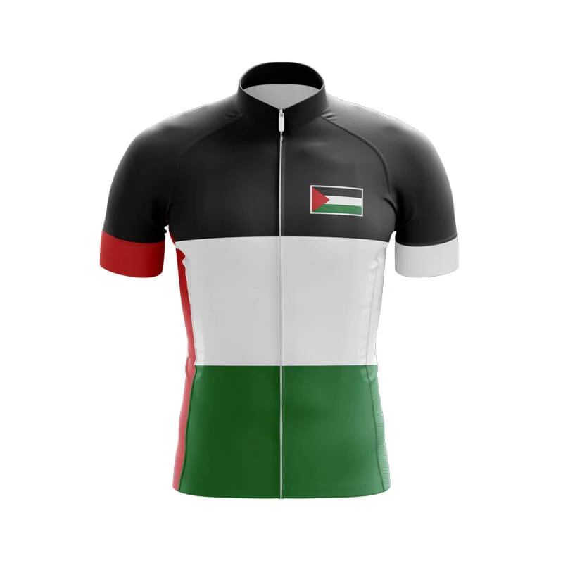 Palestine Flag Club Jerseys (V3) Emerald Green Jersey Tee