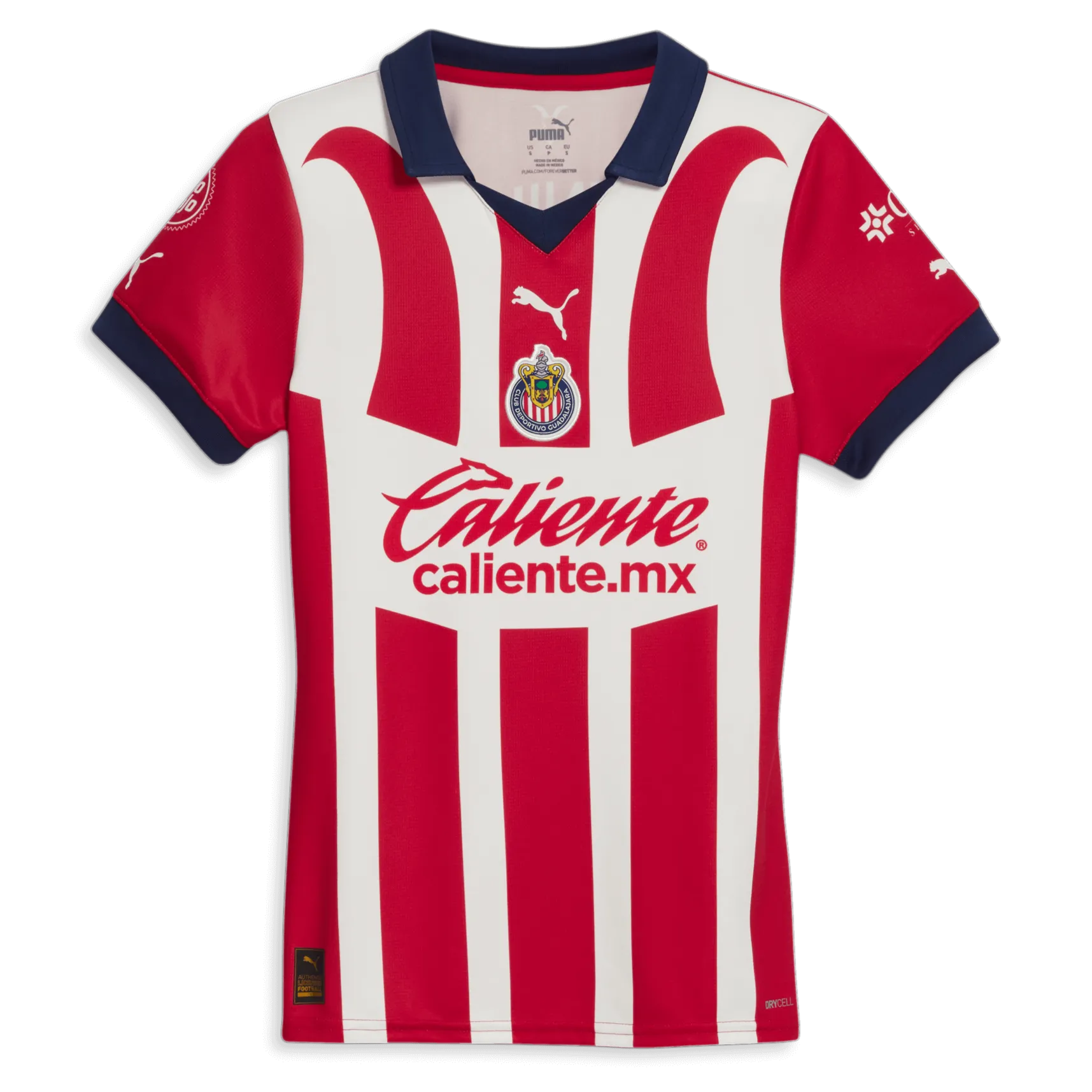 Puma 2023-24 Chivas Women's Home Stadium  Jersey Festive Jersey Tee