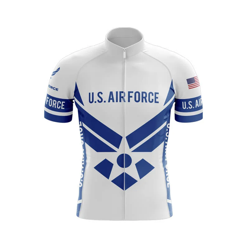 U.S Air Force Club Jerseys (V1) (White) Sky Blue Jersey Tee