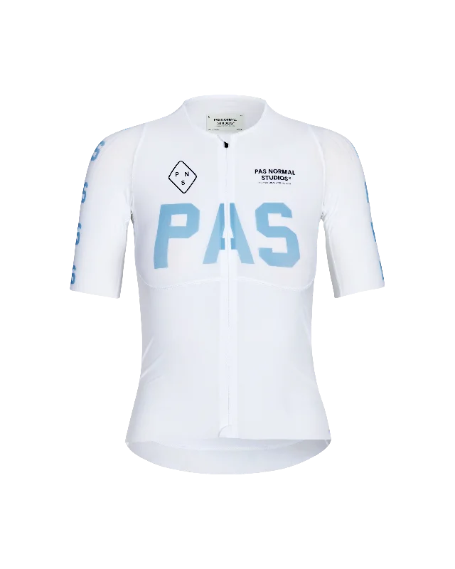 Women's PAS Mechanism Pro Jersey - White Patterned Jersey Tee