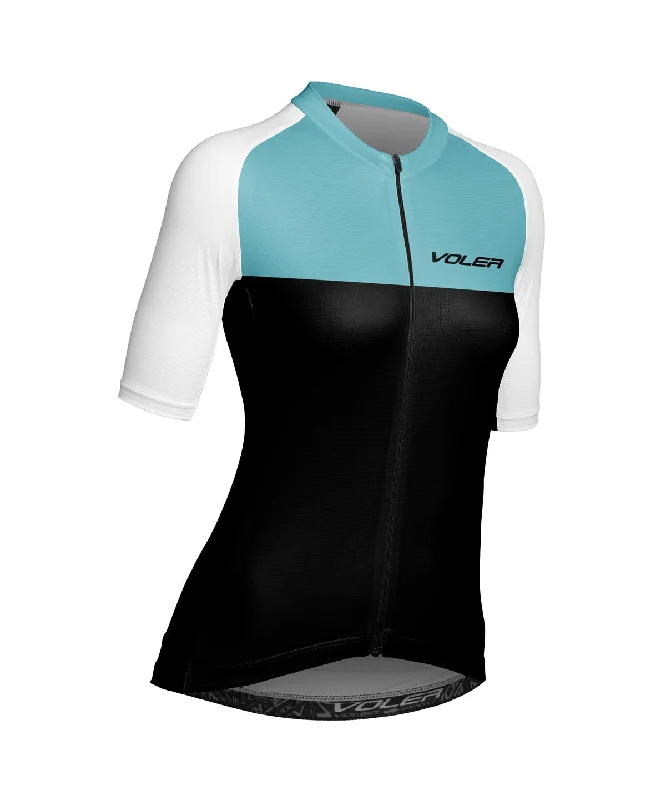 W. VELOCITY AIR JERSEY - TEAM VOLER 25 Sky Blue Jersey Tee