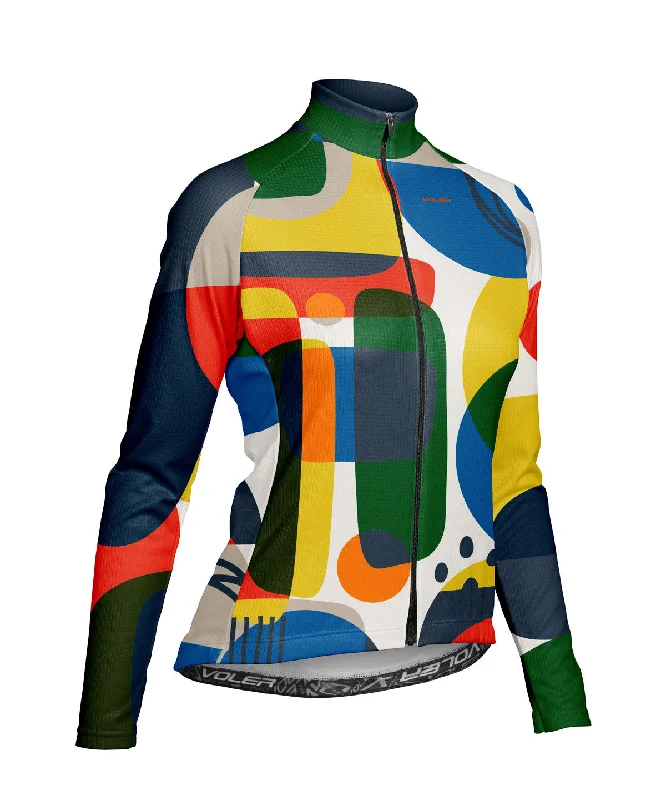 W. PELOTON THERMAL JERSEY - ORBIT Cream Jersey Tee