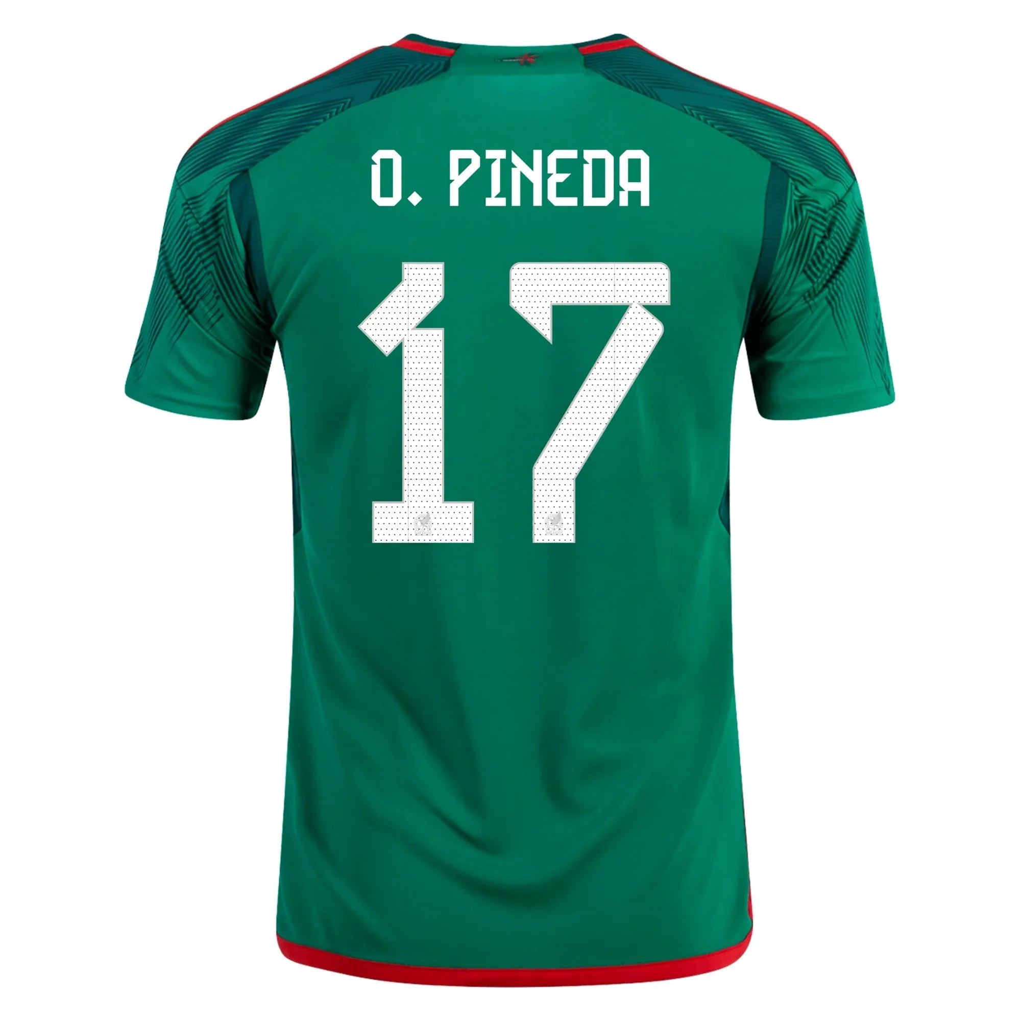 adidas 2022-23 Mexico Women's Home Jersey - Green-Red Sustainable Jersey Tee