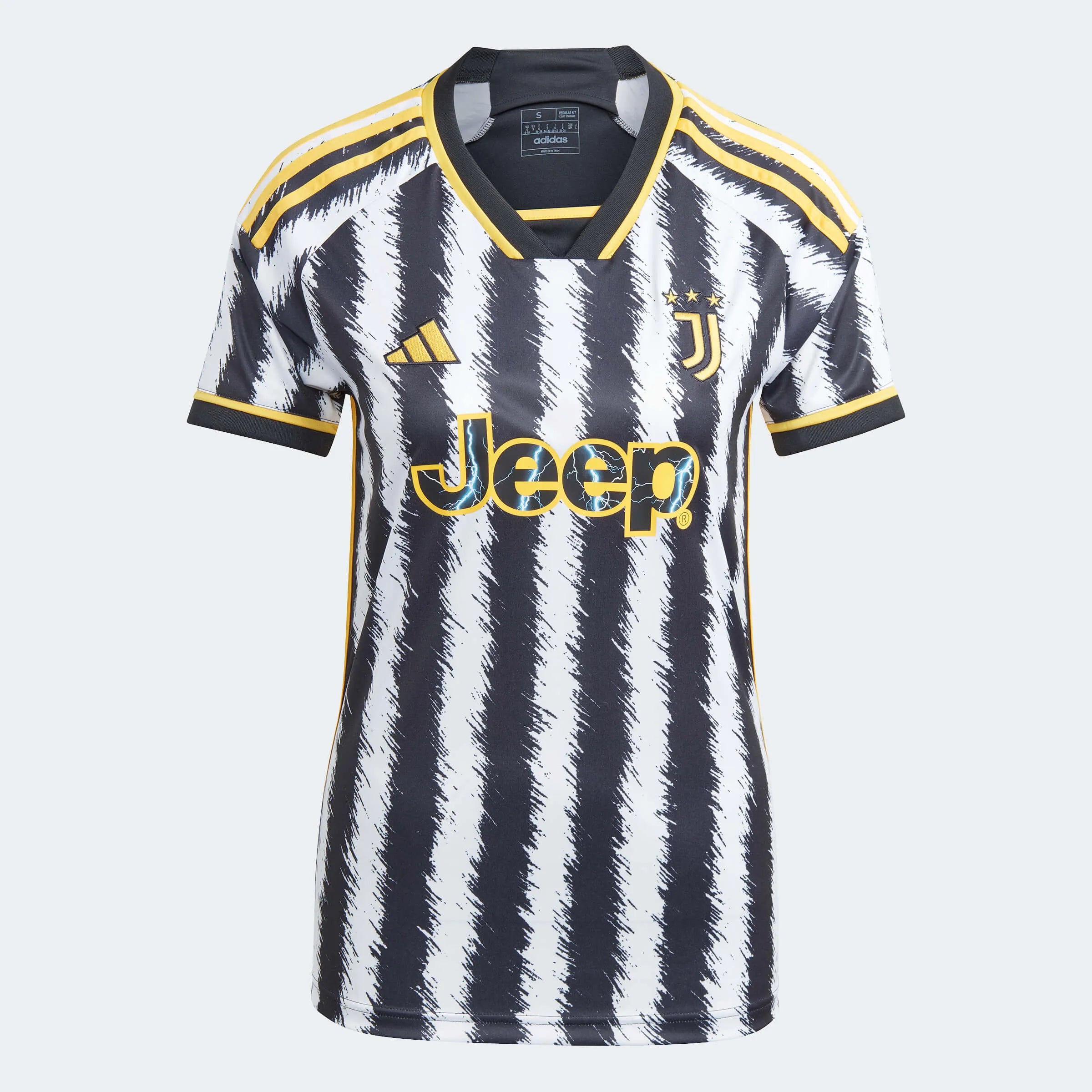 adidas 2023-24 Juventus Women's Home Jersey Minimalist Jersey Tee