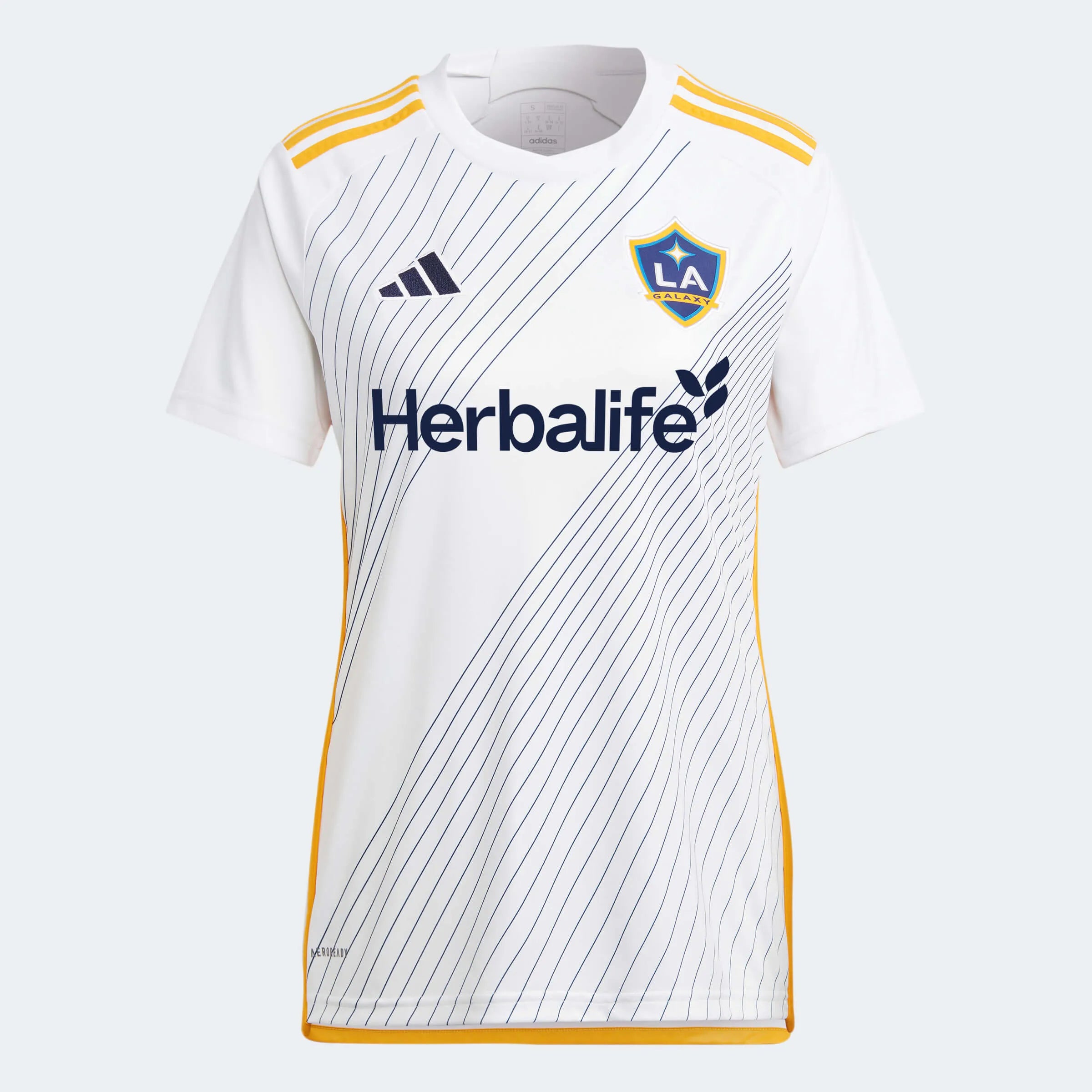 adidas 2024-25 LA Galaxy Women's Stadium Home Jersey Summer Jersey Tee