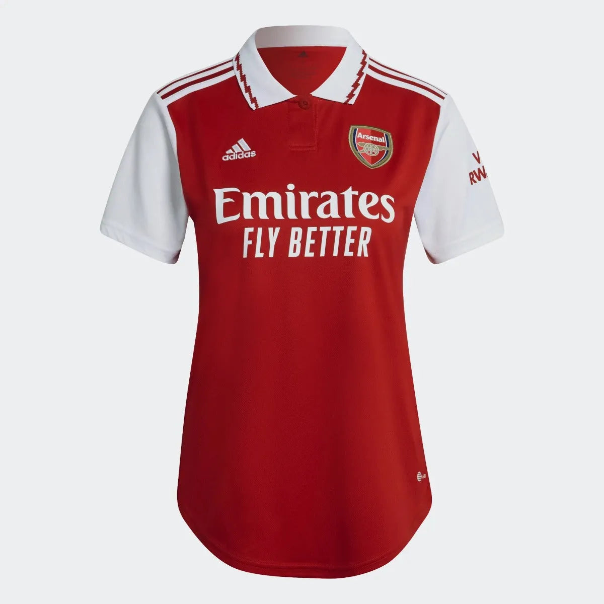 adidas 22-23 Arsenal Womens Home Jersey - Scarlet-White Holiday Jersey Tee