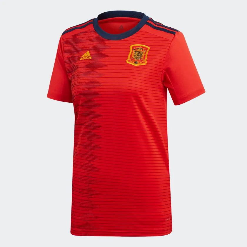 adidas Spain 2019-20 Home WOMEN Jersey Red Bohemian Jersey Tee