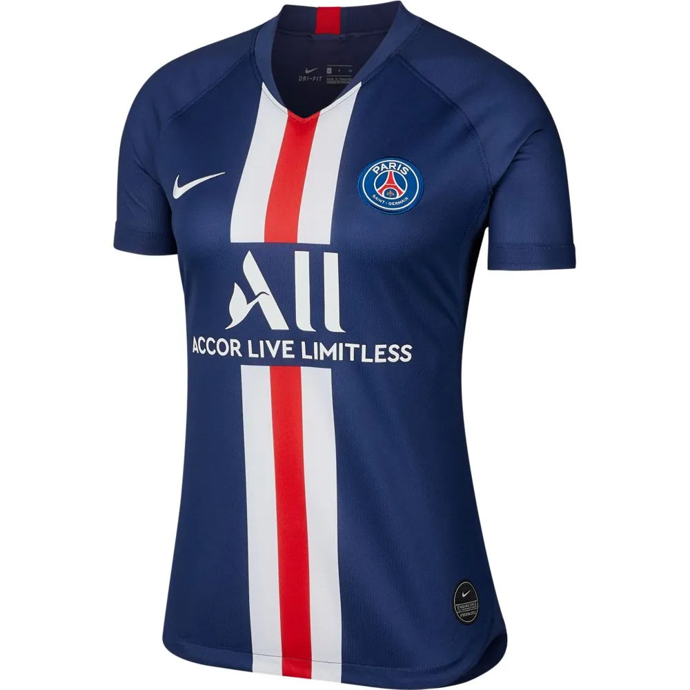 Nike 2019-20 PSG WOMENS Home Jersey - Navy-White-Red Pink Jersey Tee