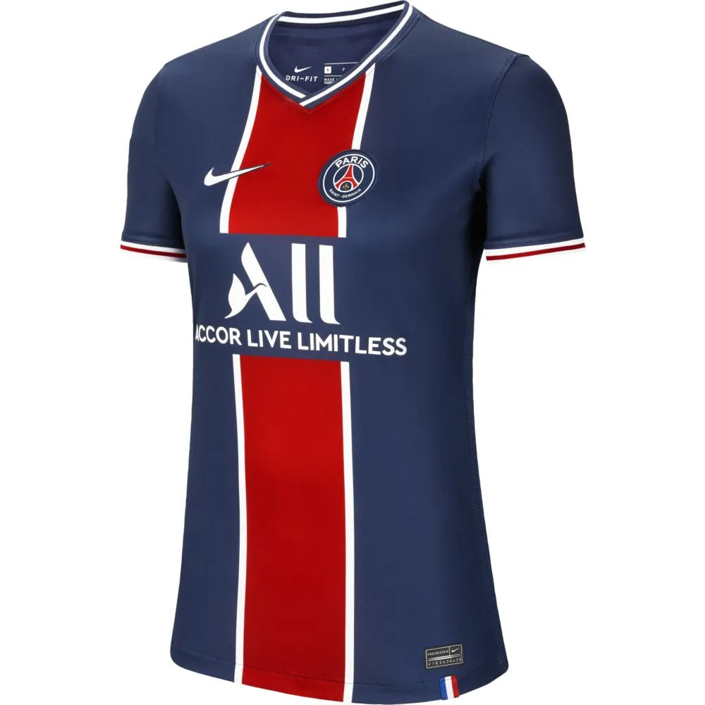 Nike 2020-21 PSG Home WOMENS Jersey - Navy-Red-White Navy Blue Jersey Tee