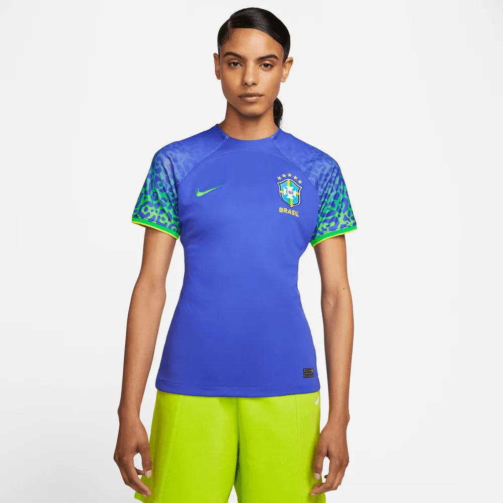 Nike 2022-23 Brazil Women's Away Jersey Casual Jersey Blouse