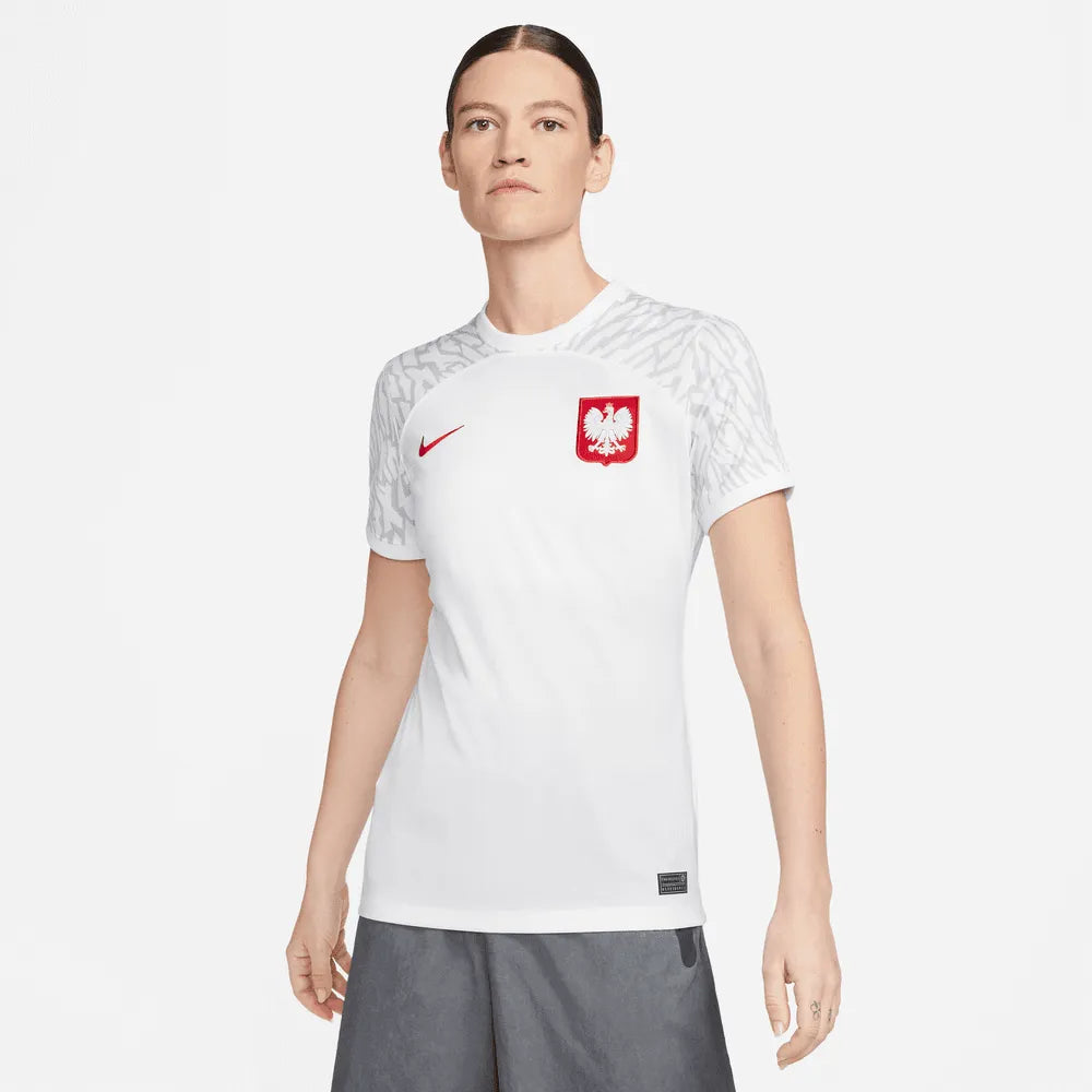 Nike 2022-23 Poland Women's Home Jersey Daily Wear Jersey Tee