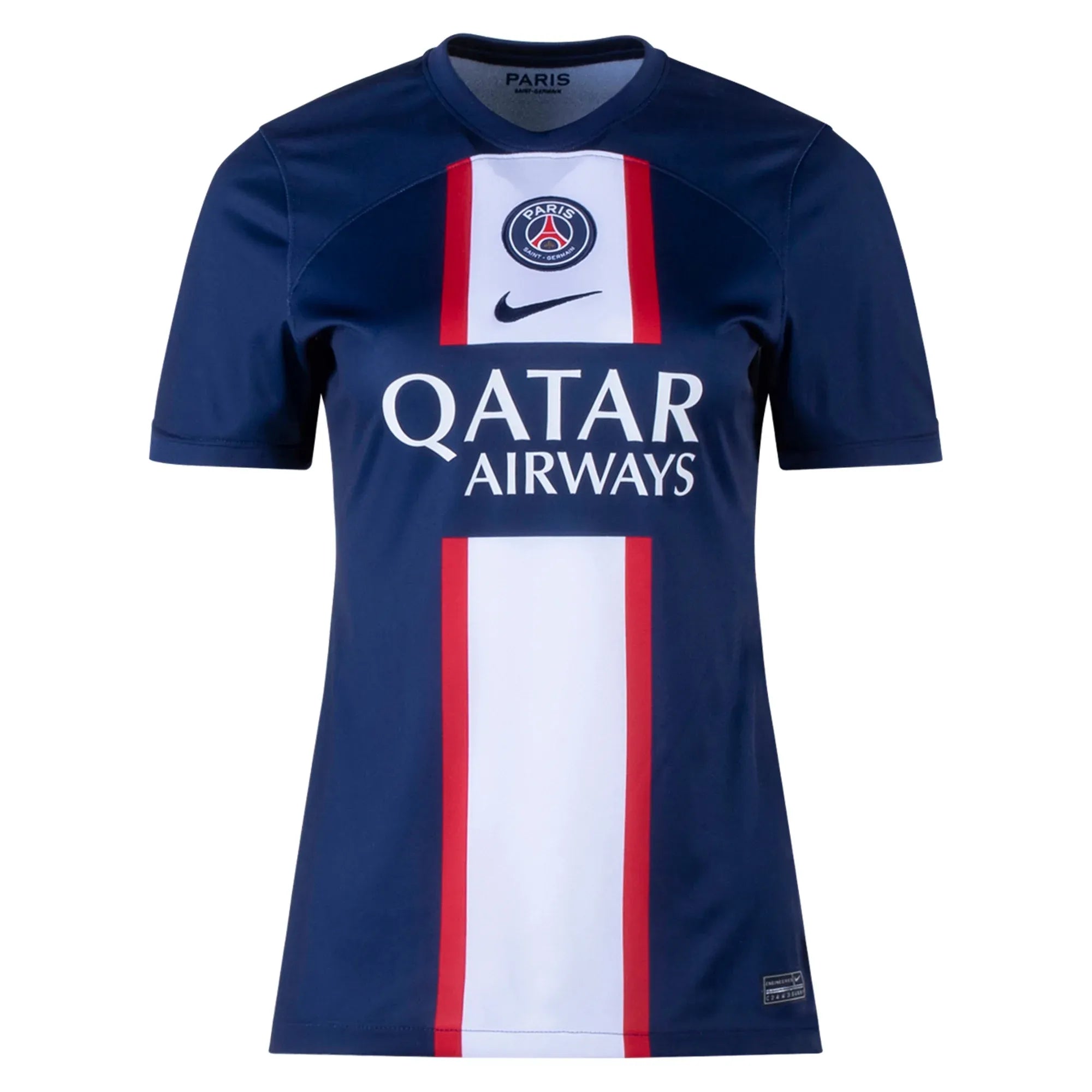 Nike 2022-23 PSG Women's Home Jersey - Midnight Navy-White Bohemian Jersey Tee