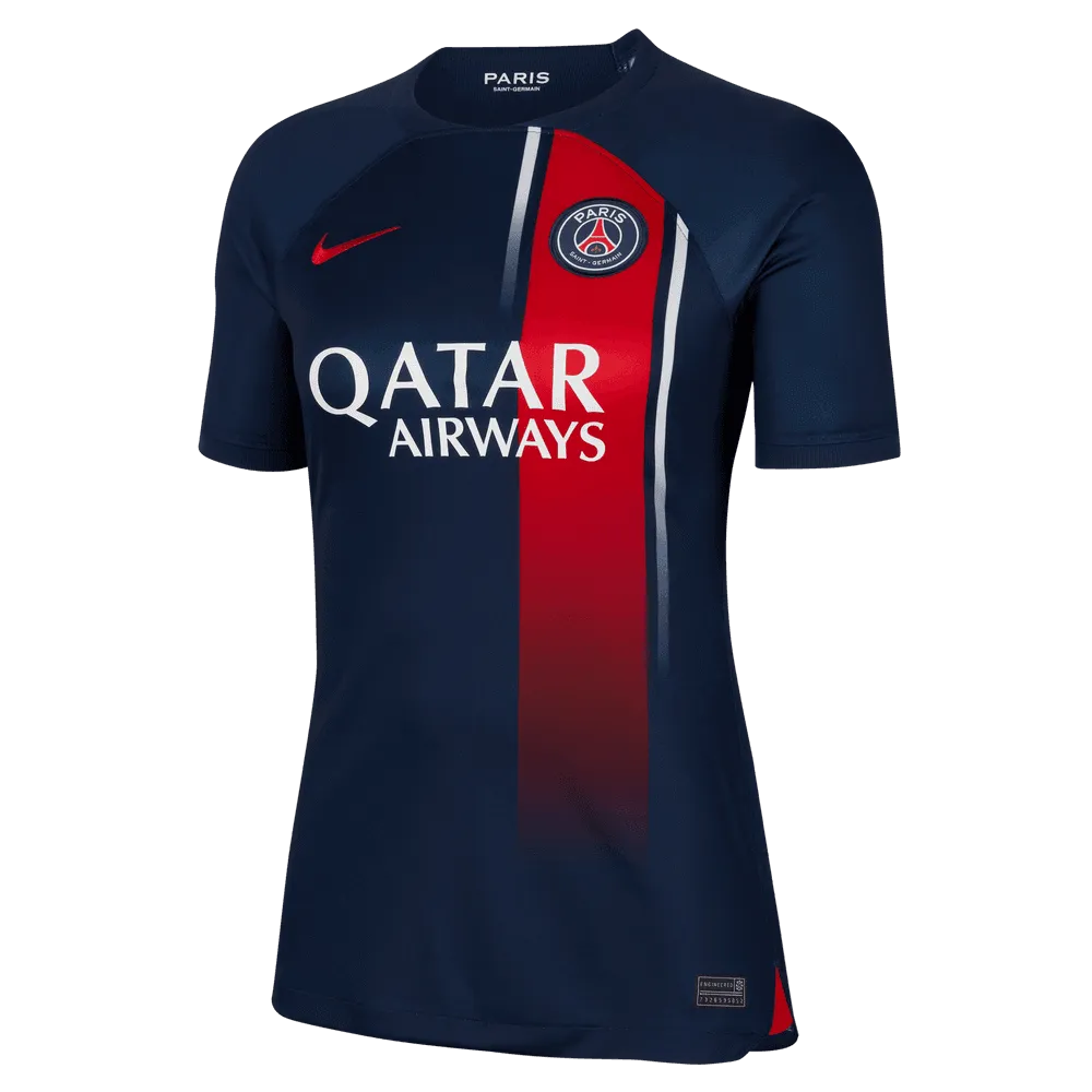 Nike 2023-24 PSG Women's Home Jersey Long Sleeve Jersey Tee