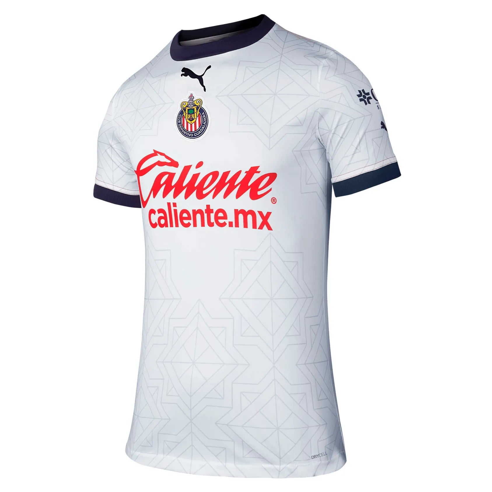 Puma 2022-23 Chivas Women's Away Jersey - White Jet Black Jersey Tee