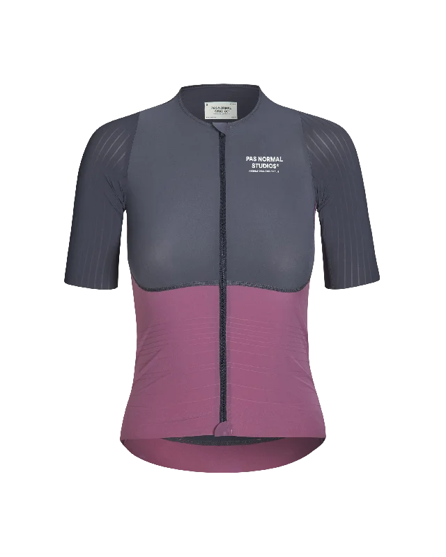 Women's Mechanism Pro Jersey - Dark Navy / Mauve Sustainable Jersey Tee