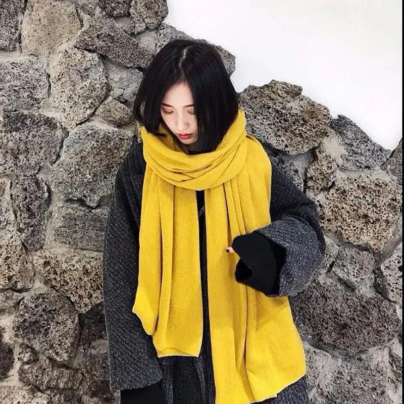 Autumn and Winter Women's Scarf Imitation Cashmere Thickening Fashion Warm Scarf Pure Color Wild Scarf Shawl Cozy Cashmere Shawl Throw Autumn and Winter Women's Scarf Imitation Cashmere Thickening Fashion Warm Scarf Pure Color Wild Scarf Shawl Cozy Cashmere Shawl Throw