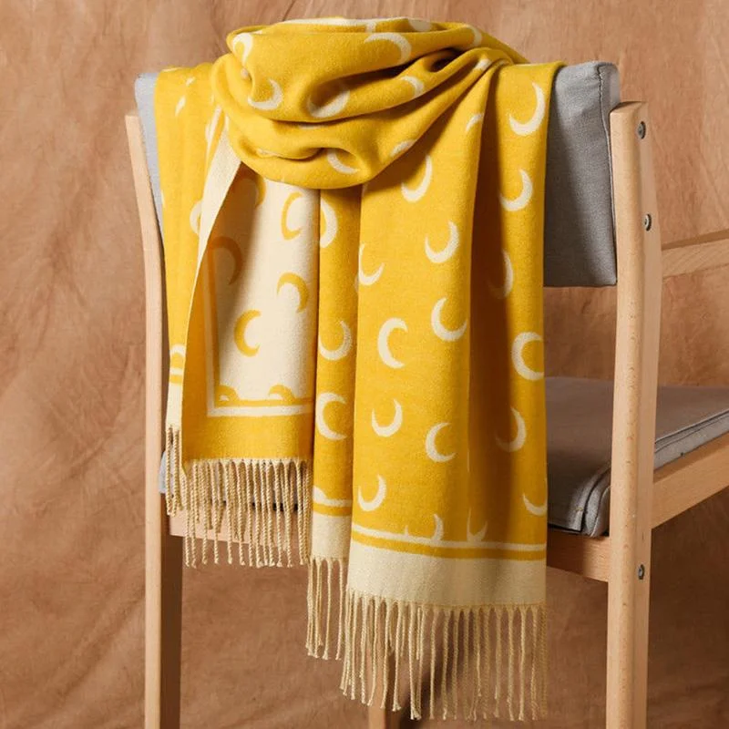 Double-sided Faux Cashmere Scarf Women's High-end Winter Thickening Shawl All-match Winter Warmth Tassel Scarf Lady Shawl Soft Summer Shawl Wrap Double-sided Faux Cashmere Scarf Women's High-end Winter Thickening Shawl All-match Winter Warmth Tassel Scarf Lady Shawl Soft Summer Shawl Wrap